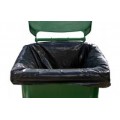 Heavy Duty Black Wheelie Bin Liner