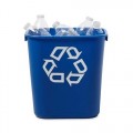 Blue Recycling Bin with logo (12.9 litre) Blue Recycling Bin with logo (12.9 litre)