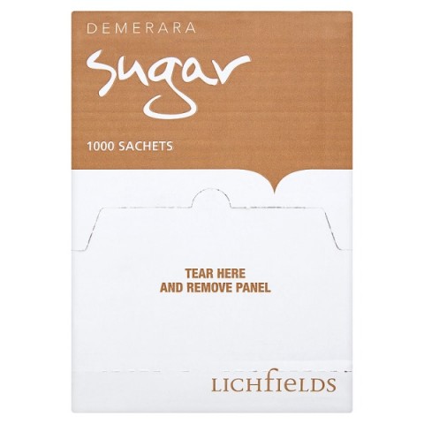 Lichfields Demerara Sugar 1000 Sachets