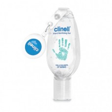Clinell Hand Sanitiser Gel 50ml with Retractable Clip (12)