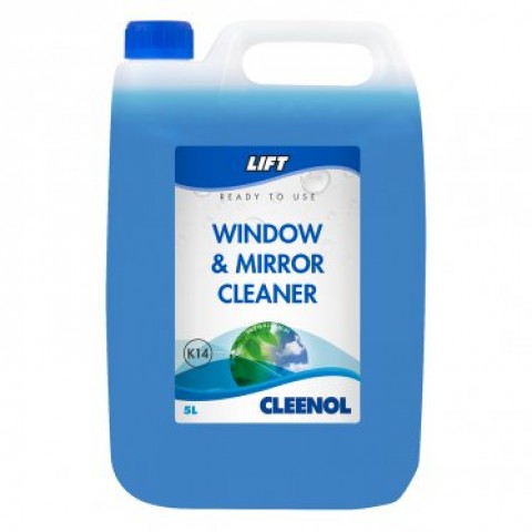Cleenol Lift Window & Mirror Cleaner - 5 Litres Cleenol Lift Window & Mirror Cleaner - 5 Litres