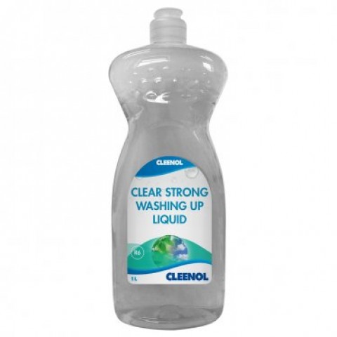 Cleenol Envirological Clear Strong Washing Up Liquid 