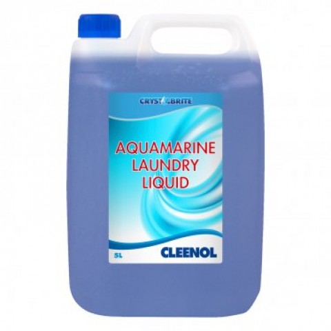 Cleenol Crystalbrite Aquamarine Bio Liquid Laundry Detergent - 5 Litres Cleenol Crystalbrite Aquamarine Bio Liquid Laundry Detergent - 5 Litres