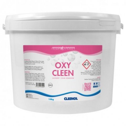 Cleenol Crystalbrite Oxy-cleen Laundry Stain Remover - 10kg Cleenol Crystalbrite Oxy-cleen Laundry Stain Remover - 10kg