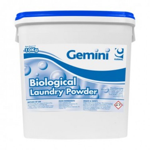 Cleenol Gemini Biological Laundry Powder - 10kg