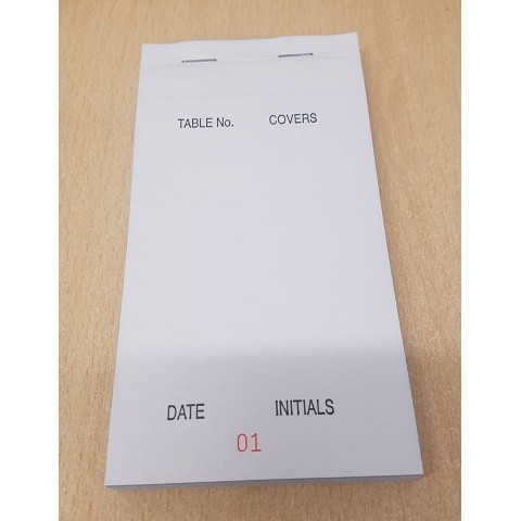 Waitress Pads Triplicate Waitress Pads Triplicate