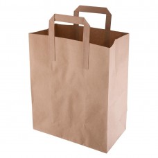 Paper Carrier Bags Medium Brown