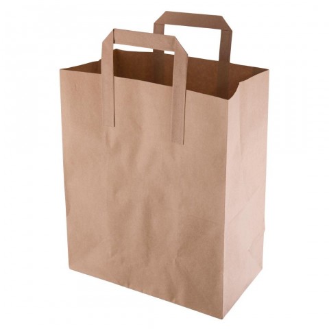 Paper Carrier Bags Medium Brown Paper Carrier Bags Medium Brown