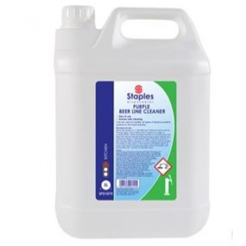 Staples Purple Beer Line Cleaner - 5 Litres
