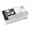 Fasana Cocktail Napkins White 250mm