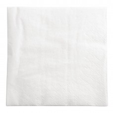 Fasana Cocktail Napkins White 250mm