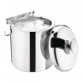 Ice Bucket with Lid and Tongs 1.23Ltr Ice Bucket with Lid and Tongs 1.23Ltr