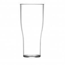 BBP Polycarbonate Nucleated Pint Glasses CE Marked