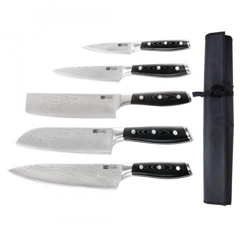 Tsuki 5 Piece Series 7 Knife Set and Wallet Tsuki 5 Piece Series 7 Knife Set and Wallet