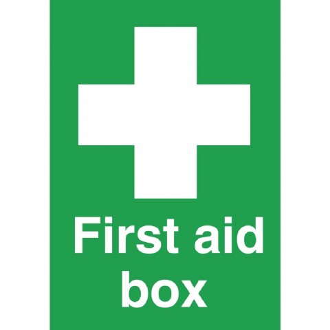 First Aid Box Sign