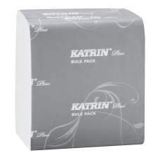 Katrin Plus Folded Toilet Paper (Bulk Pack)