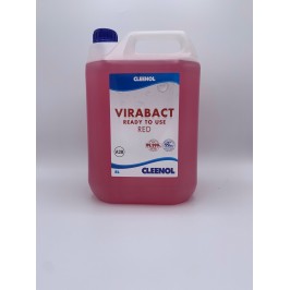 Virabact RED Multi Surface Cleaner - 5 Litres EFFECTIVE AGAINST CORONAVIRUS Virabact RED Multi Surface Cleaner - 5 Litres EFFECTIVE AGAINST CORONAVIRUS