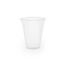 Vegware 12oz PLA plain cold cup, 96-Series- Takeaway cups 