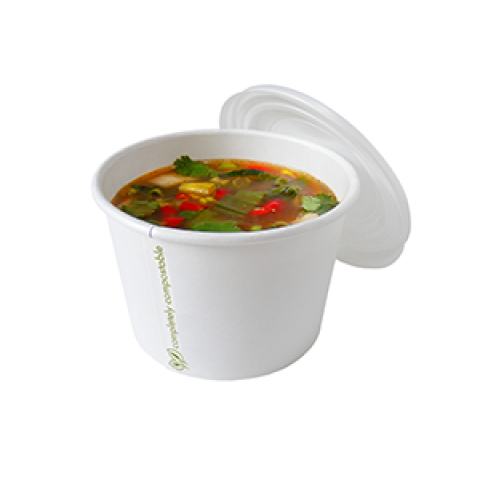 Vegware Compostable 6oz Soup Container, 90-Series Vegware Compostable 6oz Soup Container, 90-Series