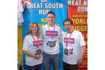 Source team volunteer at Virgin London Marathon