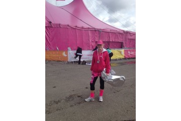 Congratulations Nyree! Moonwalk 2013