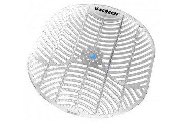 Introducing the V-Screen urinal mat Introducing the V-Screen urinal mat