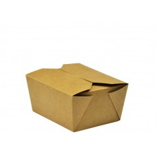 Vegware  No.1 Food Carton 700ml (11x9x6.5cm)