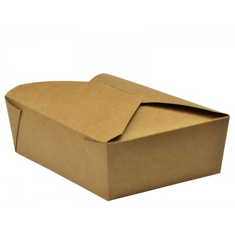 Vegware No.3 Food Carton 1800ml (19.5x14x6.5cm) Vegware No.3 Food Carton 1800ml (19.5x14x6.5cm)