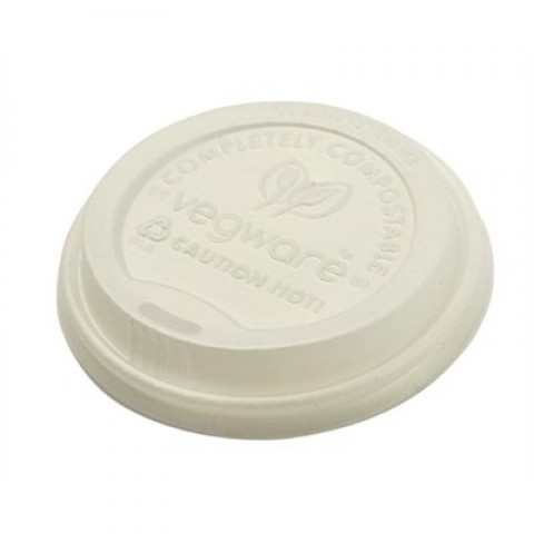 Vegware 79-Series CPLA Hot Cup Takeaway 8oz Compostable Lid Vegware 79-Series CPLA Hot Cup Takeaway 8oz Compostable Lid