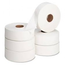 Jumbo Toilet Roll 400m Pure Pulp