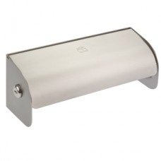 Dolphin Double Stainless Steel Lockable Toilet Paper Dispenser