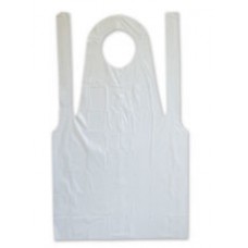 DISPOSABLE APRONS WHITE