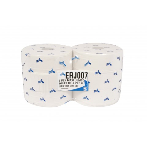 Recycled Maxi Jumbo Toilet Rolls 400m Recycled Maxi Jumbo Toilet Rolls 400m
