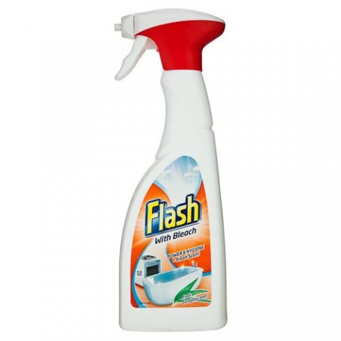 Flash Professional Cleaner Spray Clean & Bleach 750ml Flash Professional Cleaner Spray Clean & Bleach 750ml