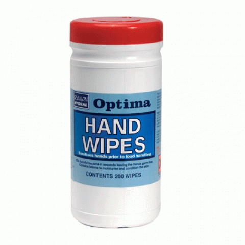 Optima Sanitising Hand Wipes
