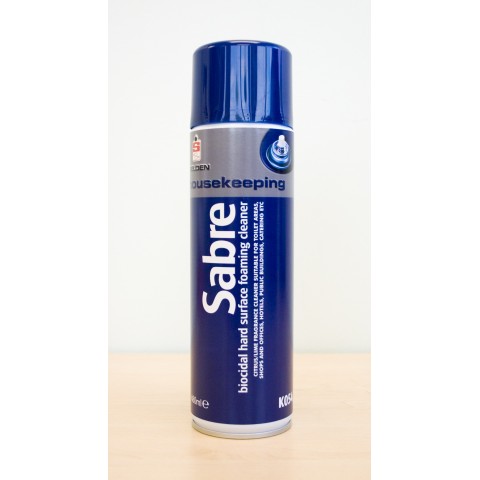 Sabre Biocidal Hard Surface Foaming Cleaner Sabre Biocidal Hard Surface Foaming Cleaner