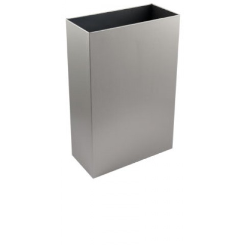 Brushed Stainless Washroom Waste Bins	