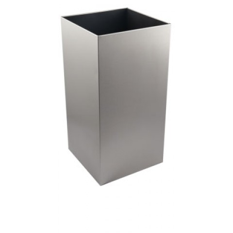 Brushed Stainless Washroom Waste Bins