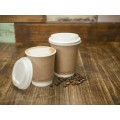 Vegware Double Wall Brown Kraft Takeaway Cup, 79-Series 8oz Vegware Double Wall Brown Kraft Takeaway Cup, 79-Series 8oz