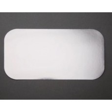 Fiesta Foil Container Waxed Lids Large (Pack of 500)