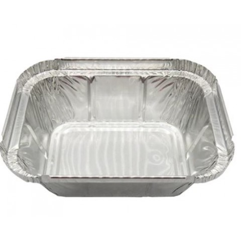 Rectangular Foil Containers 500ml / 16oz (Pack of 1000) NO2