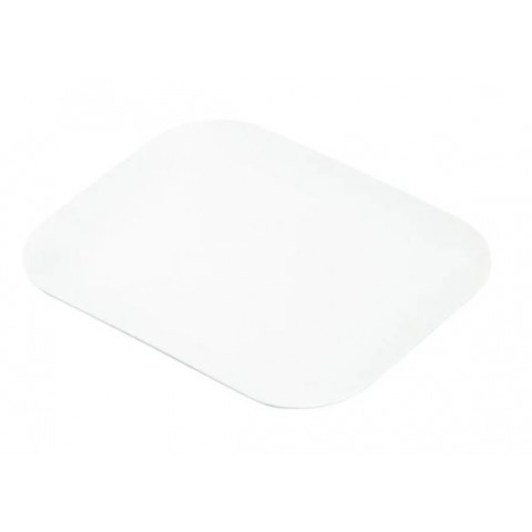  White Lid for Rectangular Foil Container (Pack of 1000)