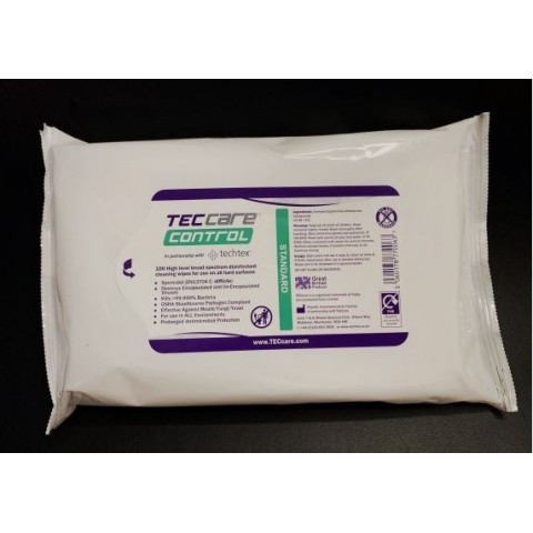 Control High Level Disinfectant Wipes