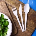 Vegware 6.5in recycled compostable CPLA spoon Vegware 6.5in recycled compostable CPLA spoon