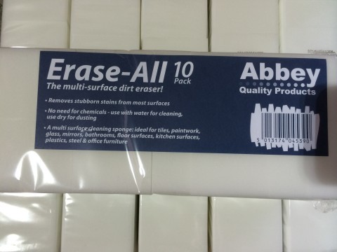 Multi-surface dirt eraser